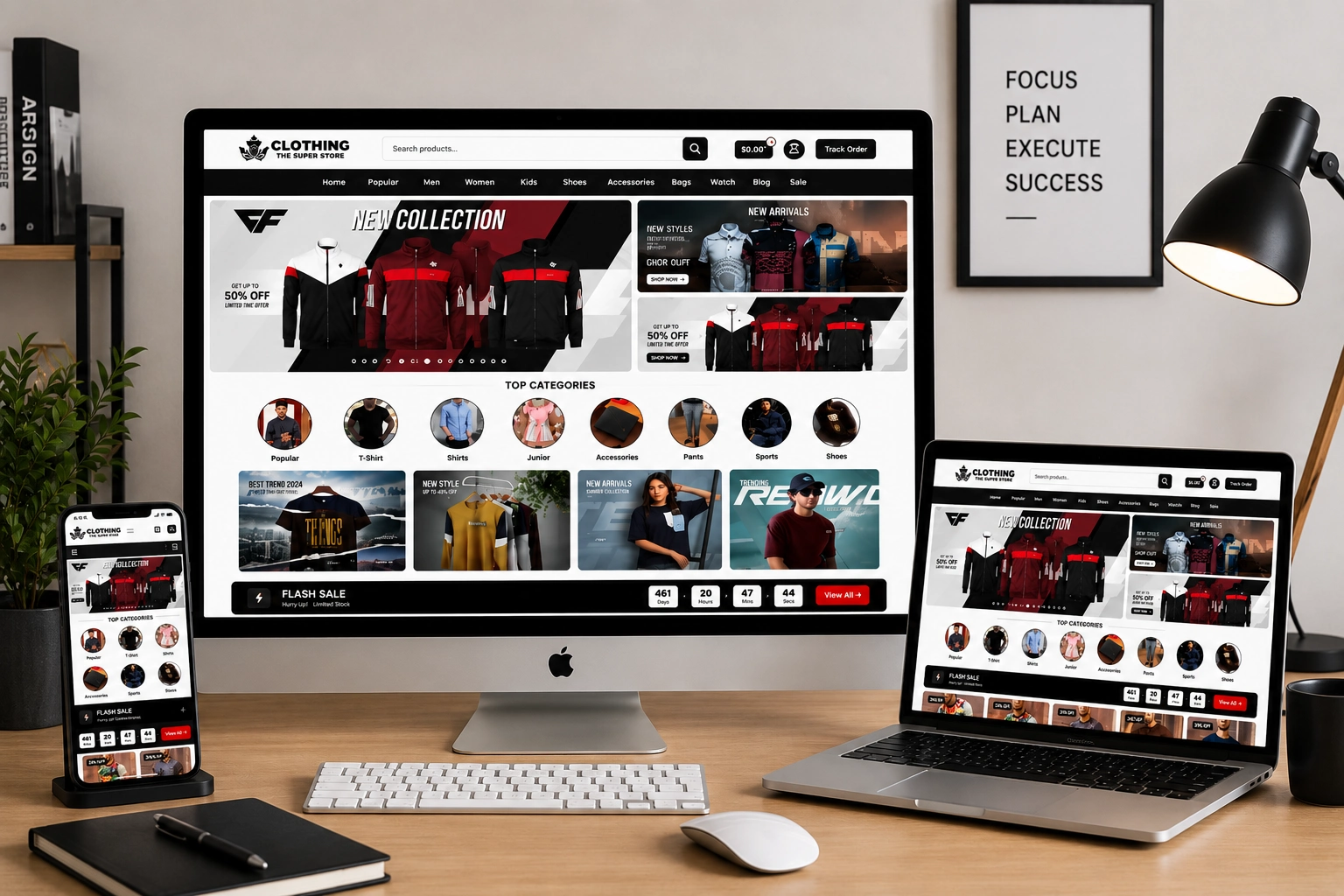 Clothing Laravel Ecommerce Script